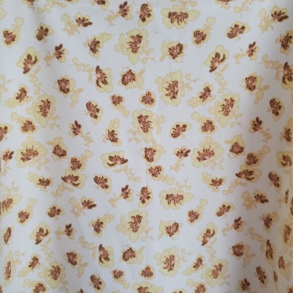 Melloday square neck floral print blouse size 1x - Picture 4 of 6